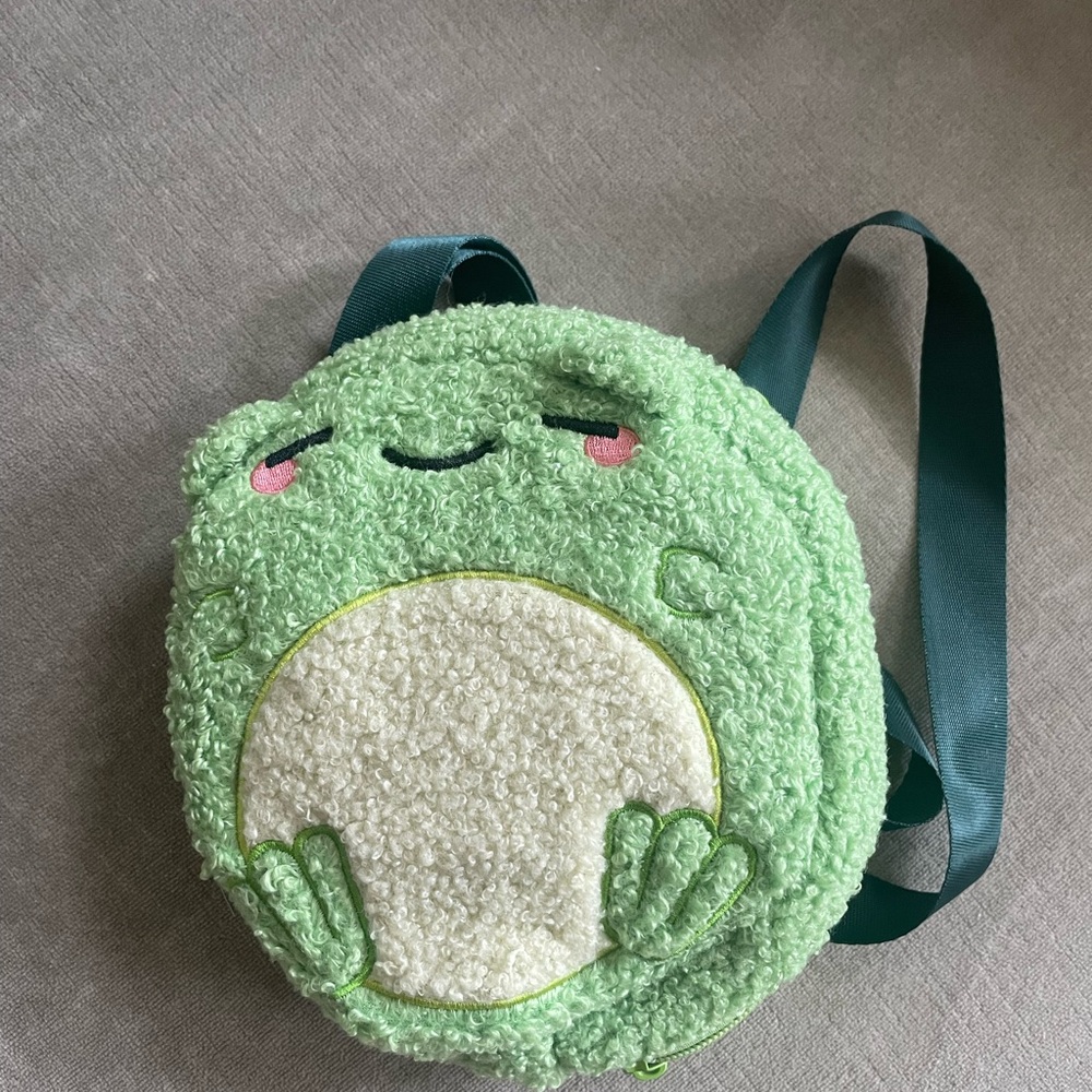Smoko Frog Makeup Bag Plush